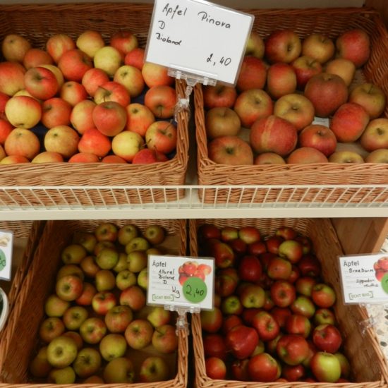 Z.B. knackige Äpfel von Herrn Roth/Lippertsreute